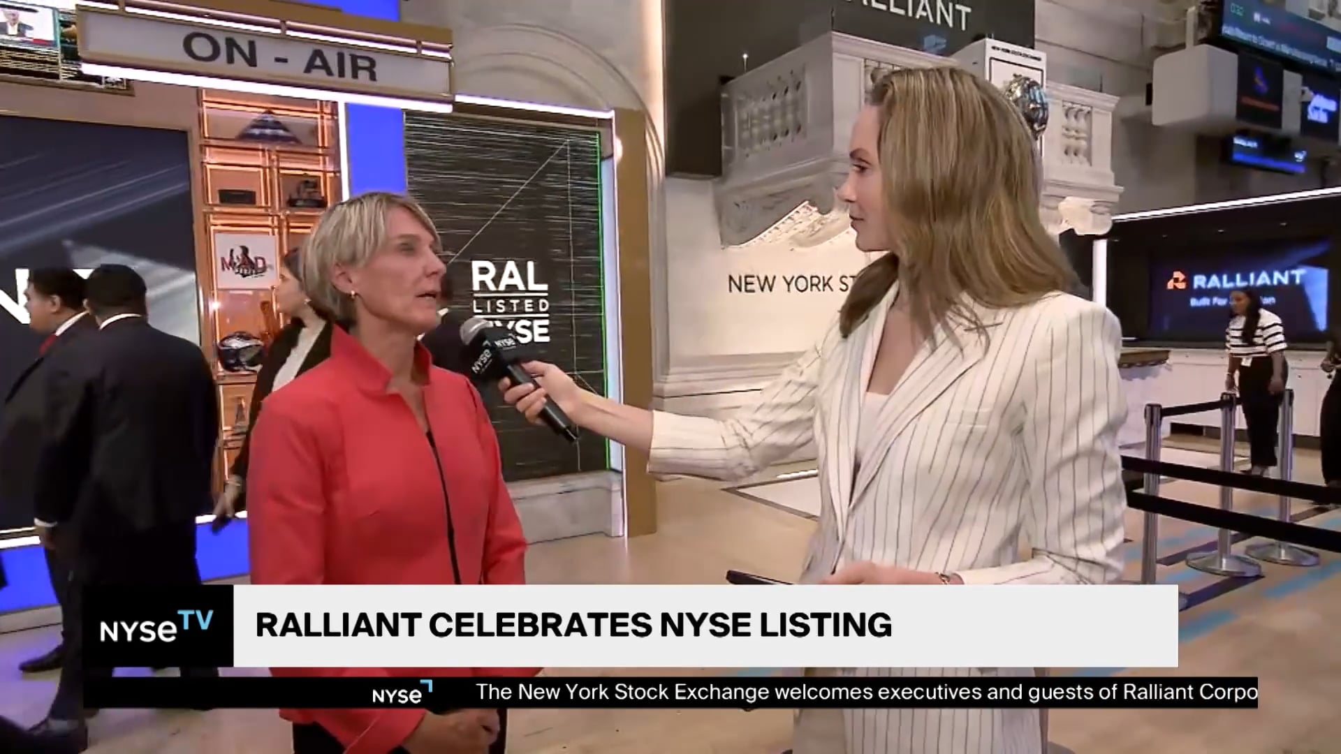 Tami Newcombe, CEO, Ralliant Joins NYSE TV