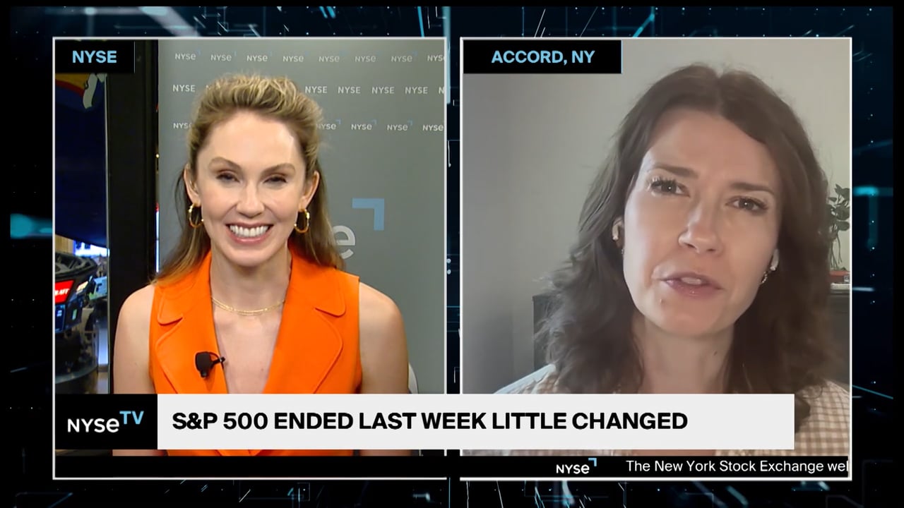 Christine Short, Head of Research, Wall Street Horizon Joins NYSE TV