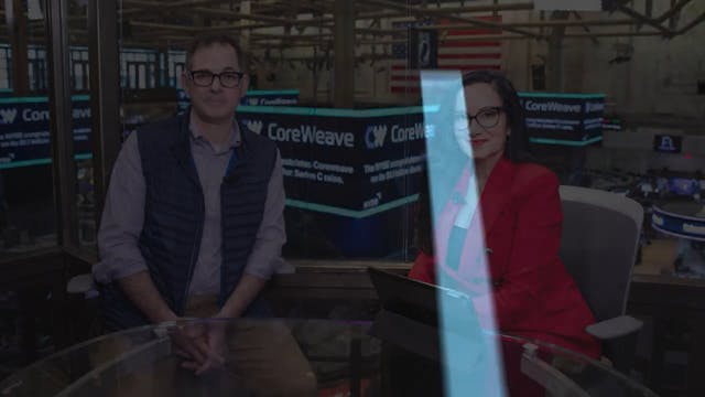 CoreWeave on the company's recent $1....