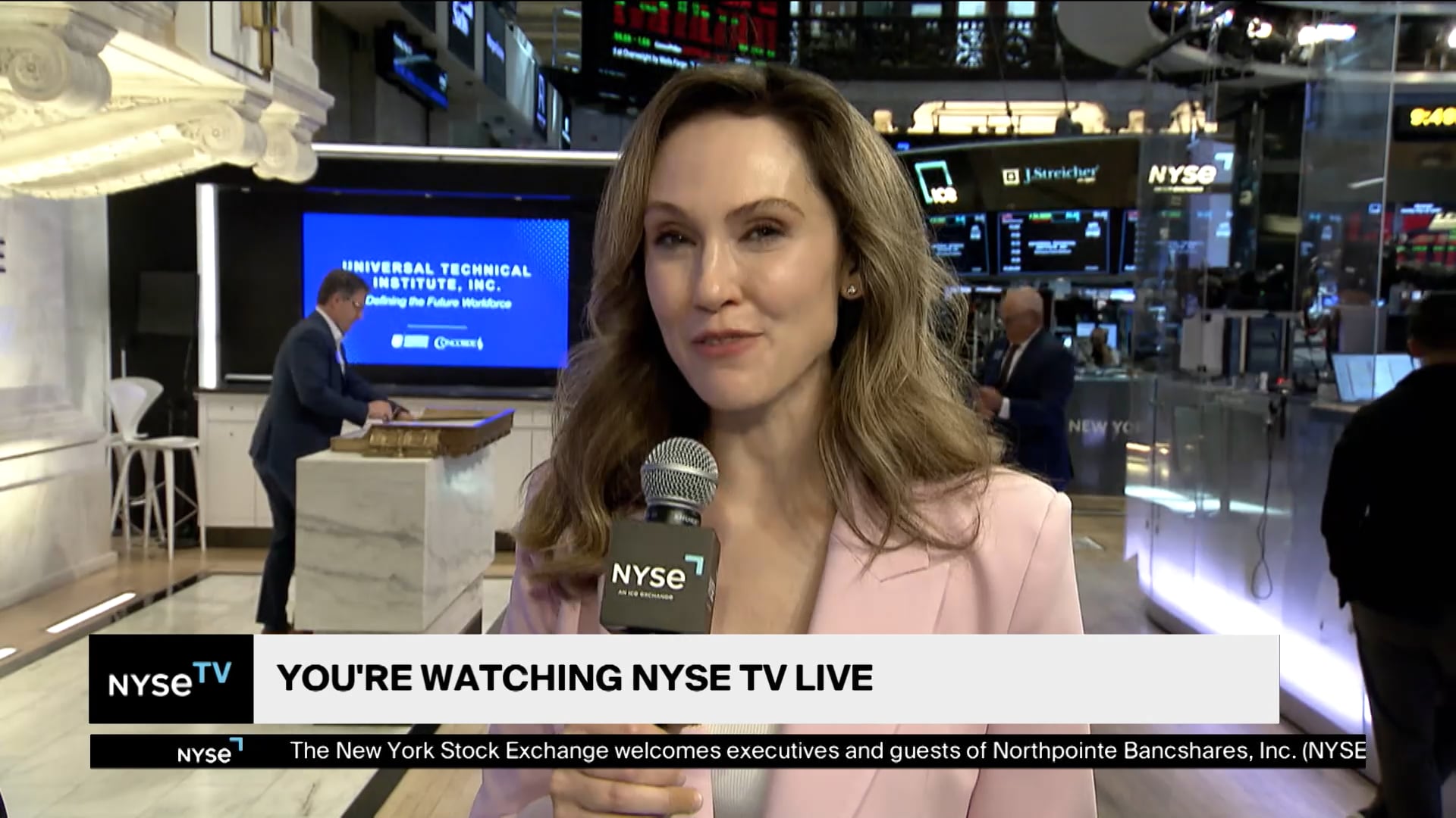 Jerome Grant, CEO, Universal Technical Institute Joins LIVE on NYSE TV