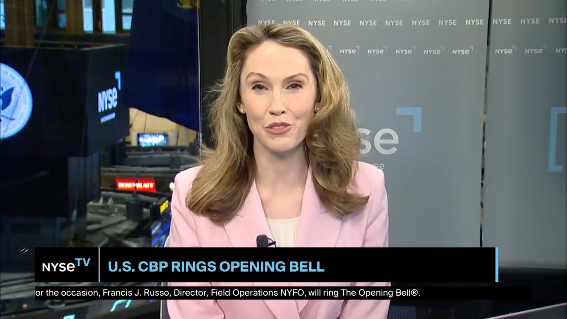 Francis J. Russo, NY Field Office Director of Operations, U.S. CBP joins NYSE TV
