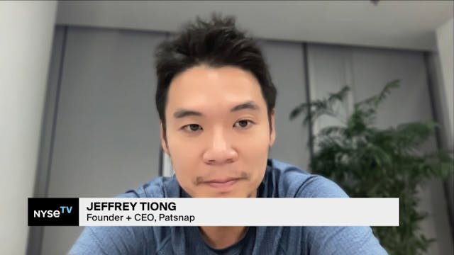 Jeffrey Tiong, Founder + CEO, Patsnap...