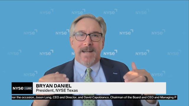 NYSE Texas President Joins NYSE Live ...