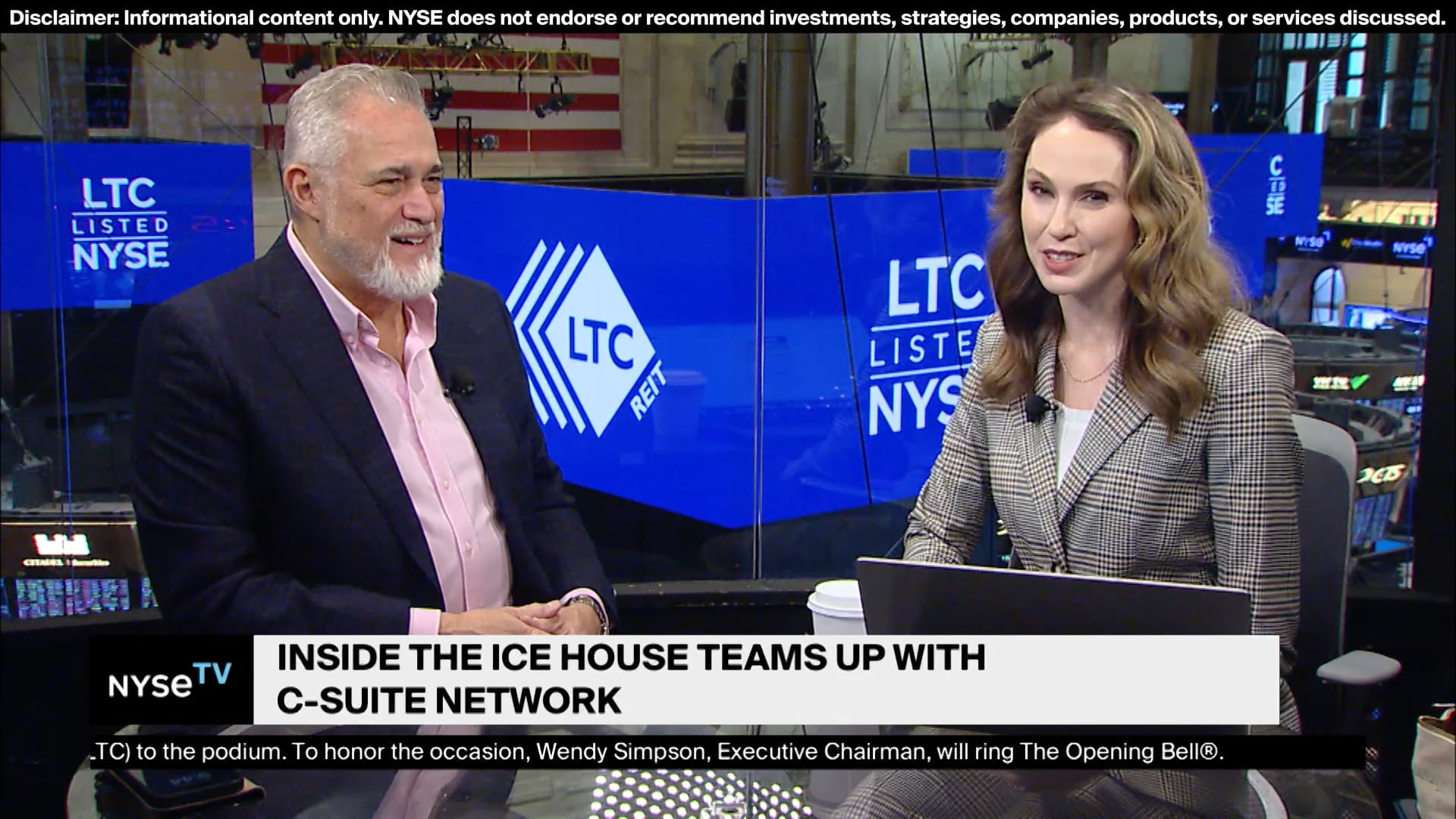 Jeff Hayzlett, CEO at C-Suite Joins Live on NYSE TV