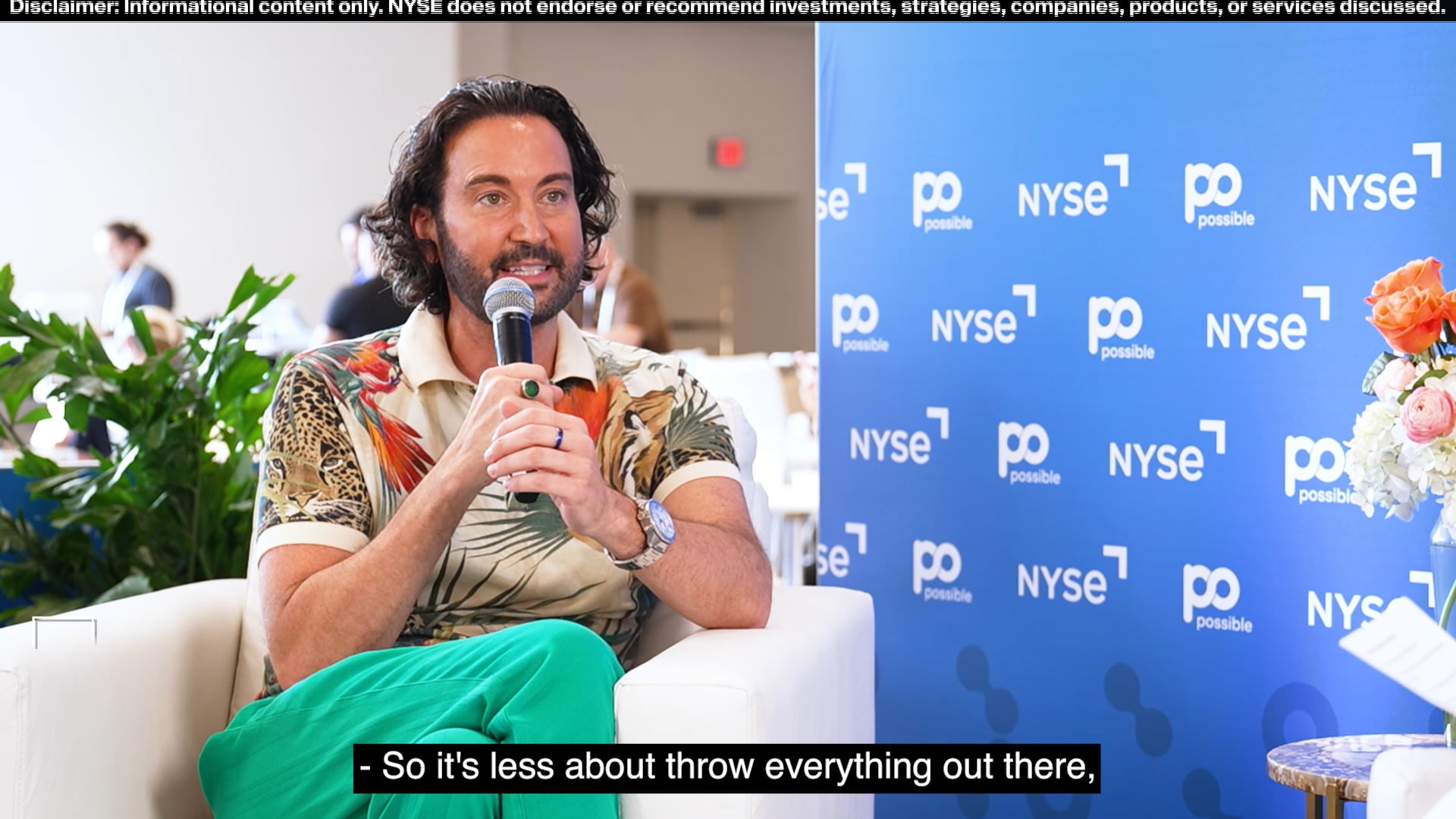 Phil Schraeder, CEO of GumGum, joins NYSE Speakers Corner at POSSIBLE 2025