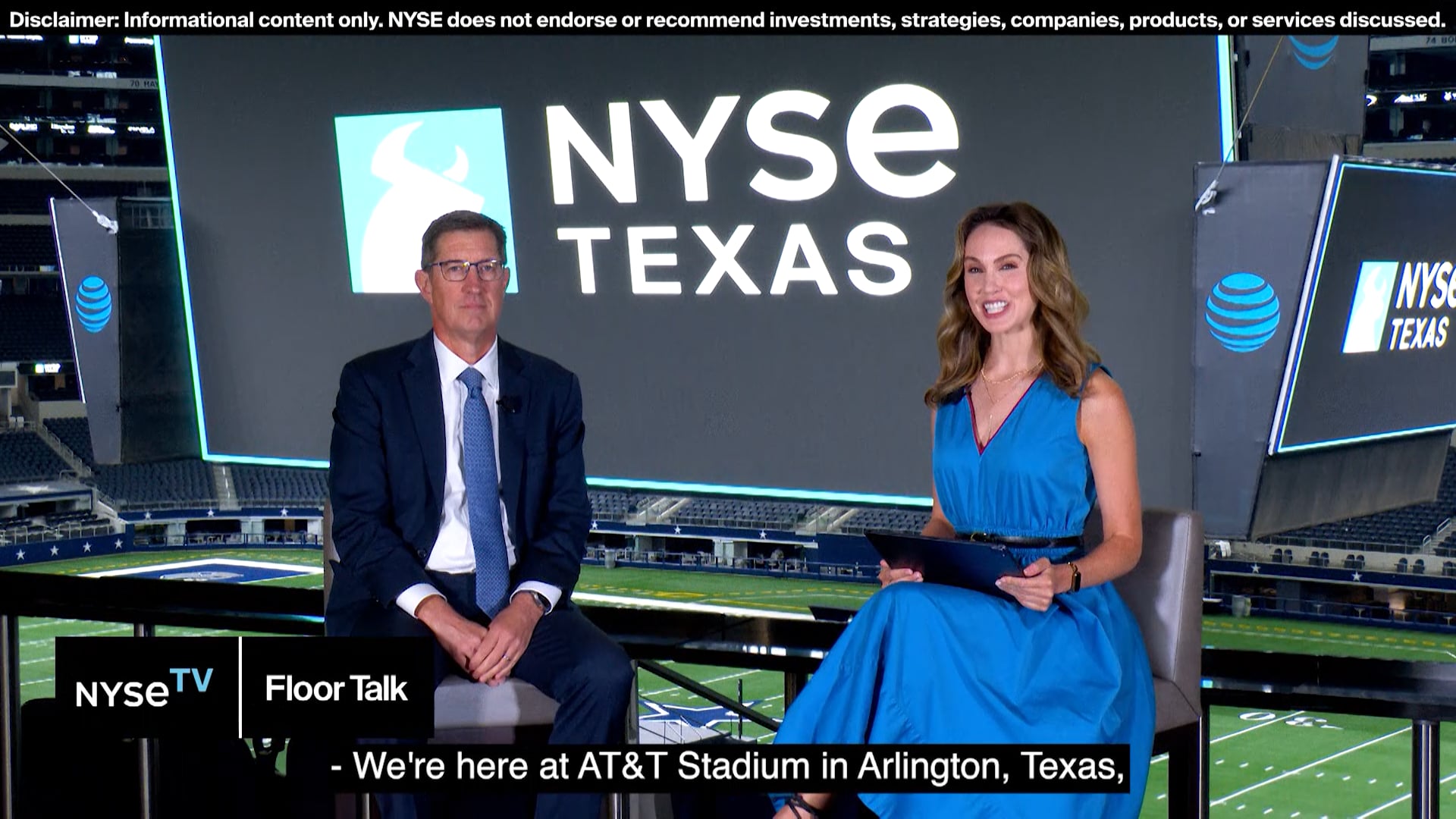 Stuart Bodden of Ranger Energy Services at NYSE Texas