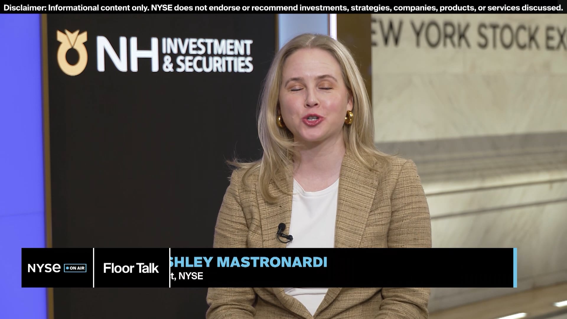 NH Investments + Securities Exec Talks Importance of Extended Trading Hours