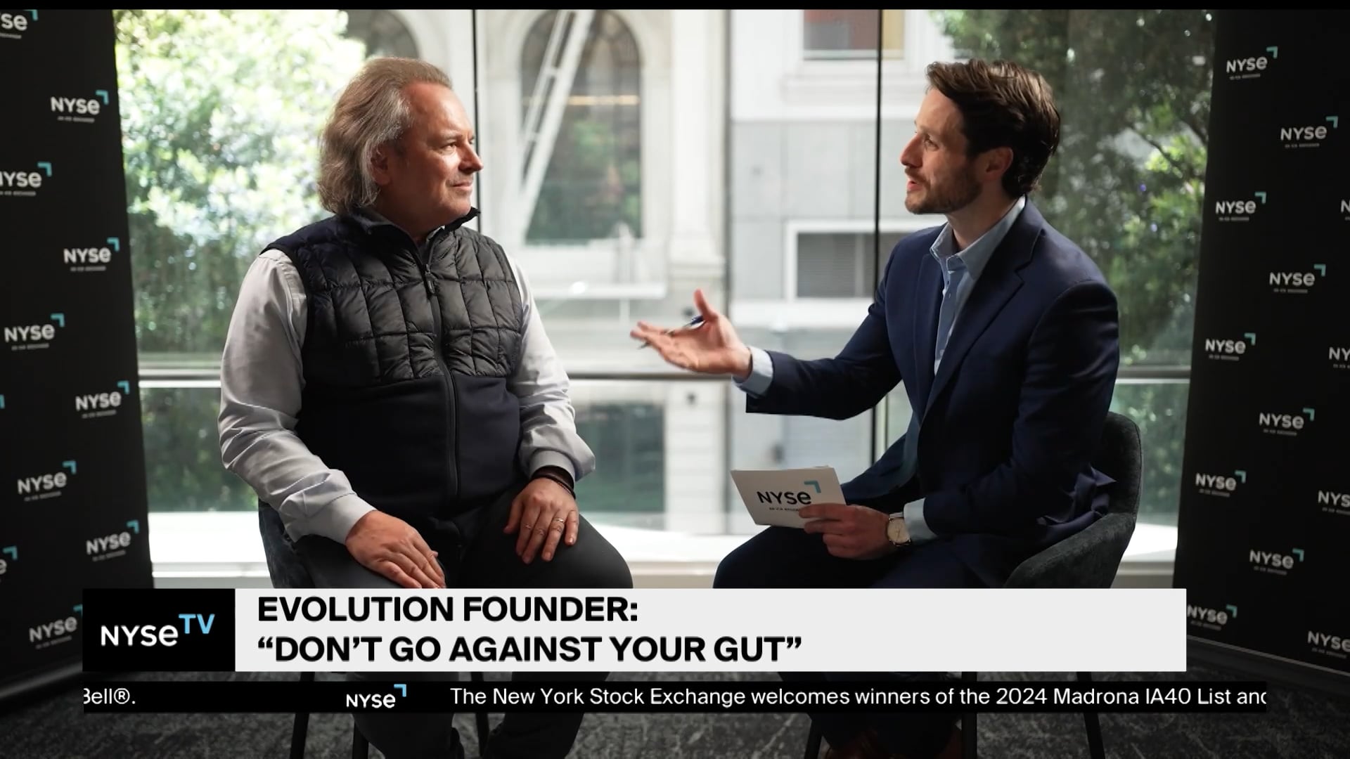 Richard Seewald, Evolution Equity Partners Joins NYSE TV Live