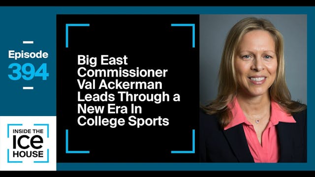 Big East Commissioner Val Ackerman Le...