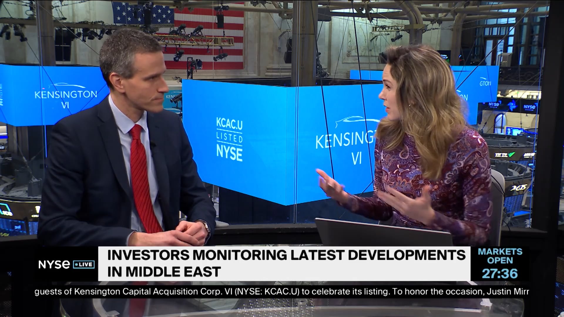 NYSE Market Strategist Eric Criscuolo ‘Markets at Whim of Iran Headlines’
