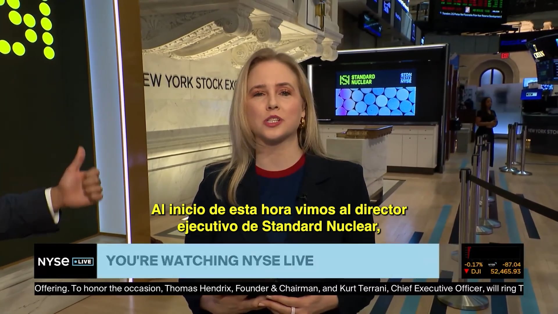 El CEO de Standard Nuclear revela el próximo paso de la empresa tras su IPO
