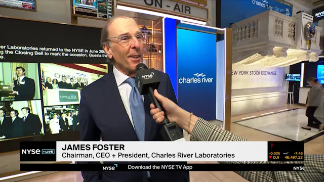 Charles River CEO James Foster on Big...