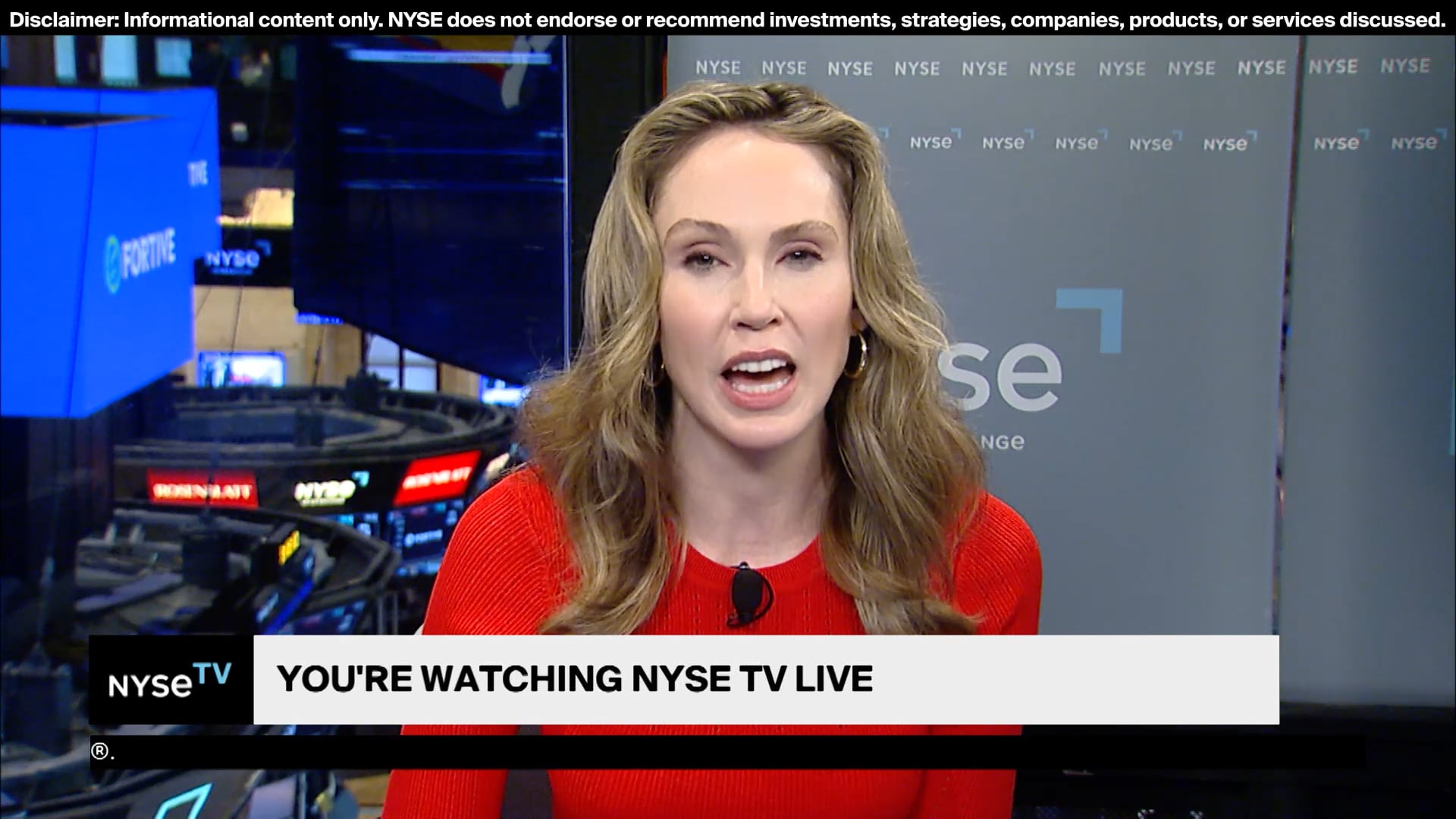 Bill Welch, CEO at Sysdig Joins Live on NYSE TV
