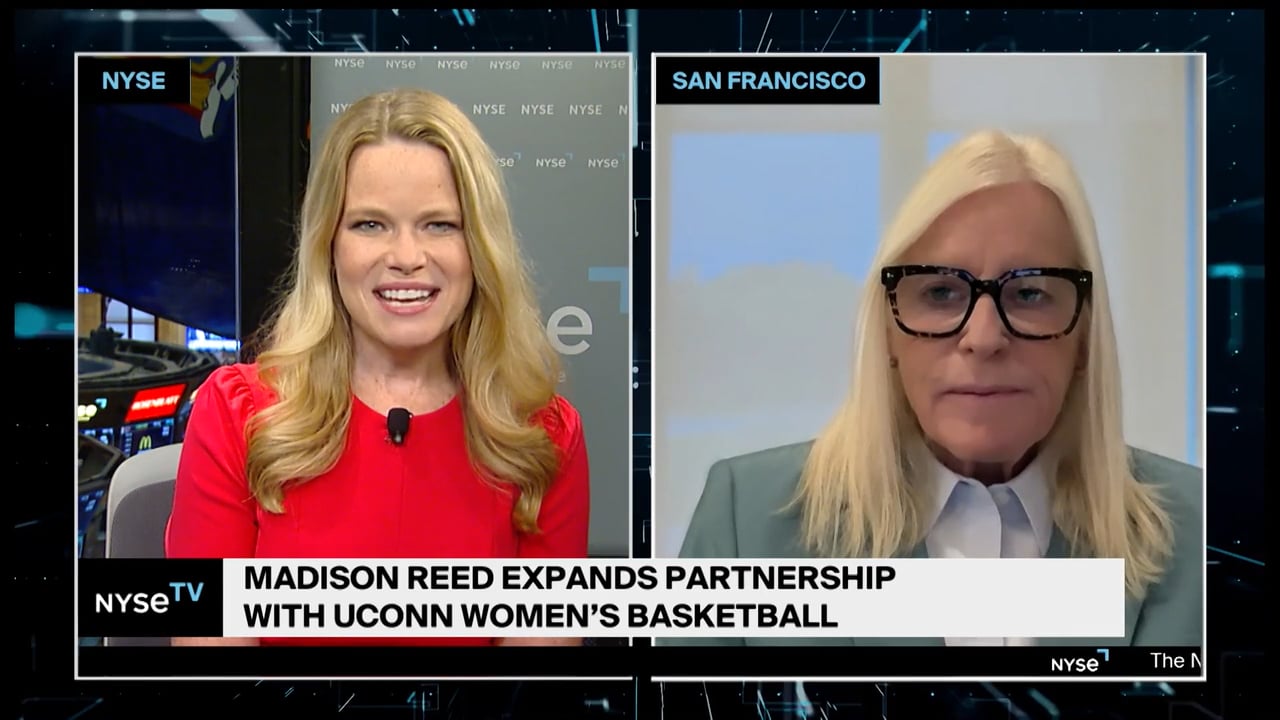 Amy Errett, Founder + CEO, Madison Reed Joins NYSE TV Live