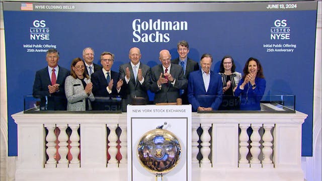 Goldman Sachs (NYSE: GS) Rings The Cl...