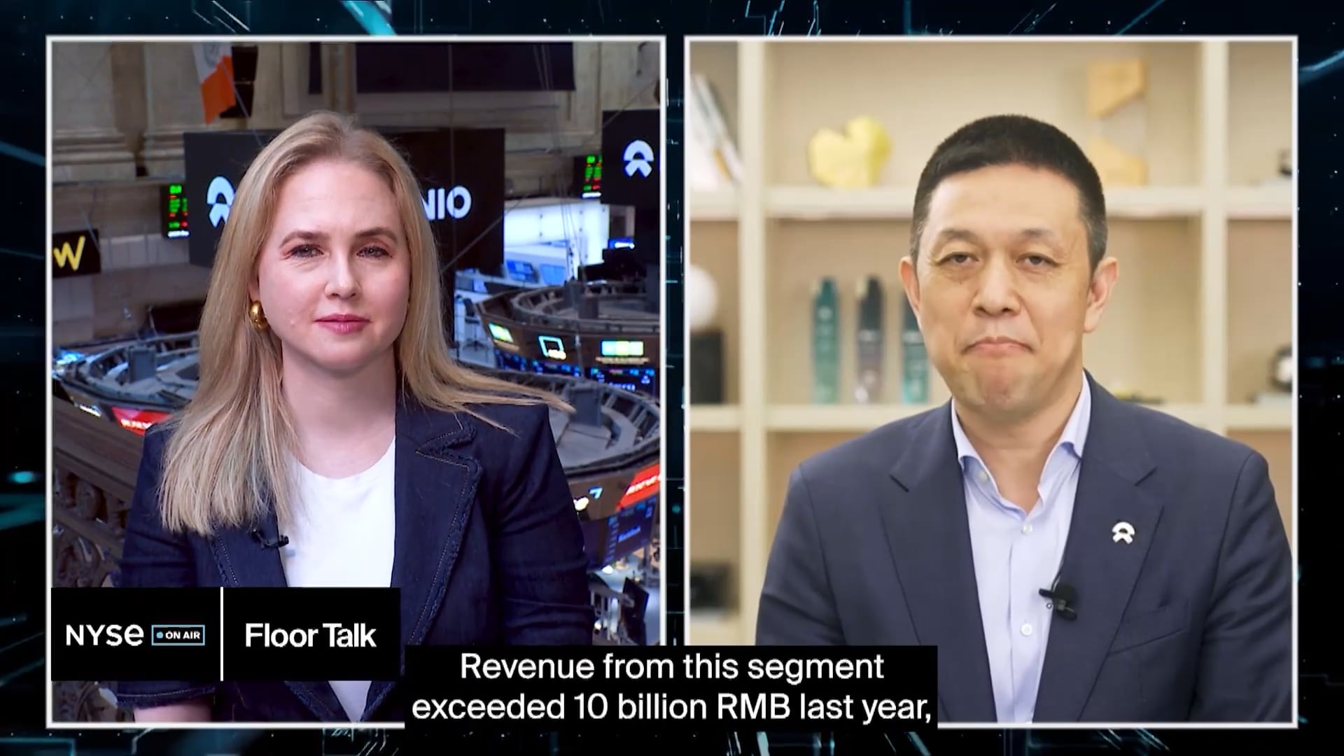 NIO CEO William Li Discusses ‘Major Milestone’ of First-Ever Quarterly Profit