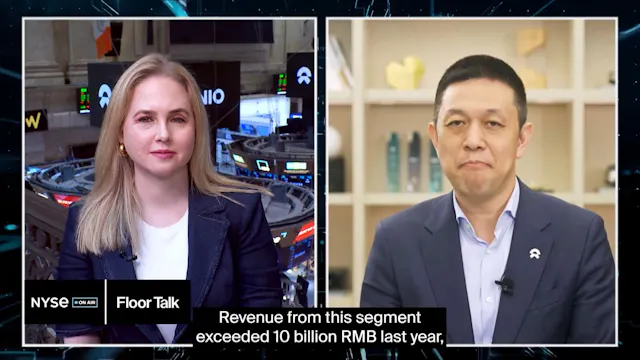 NIO CEO William Li Discusses ‘Major M...