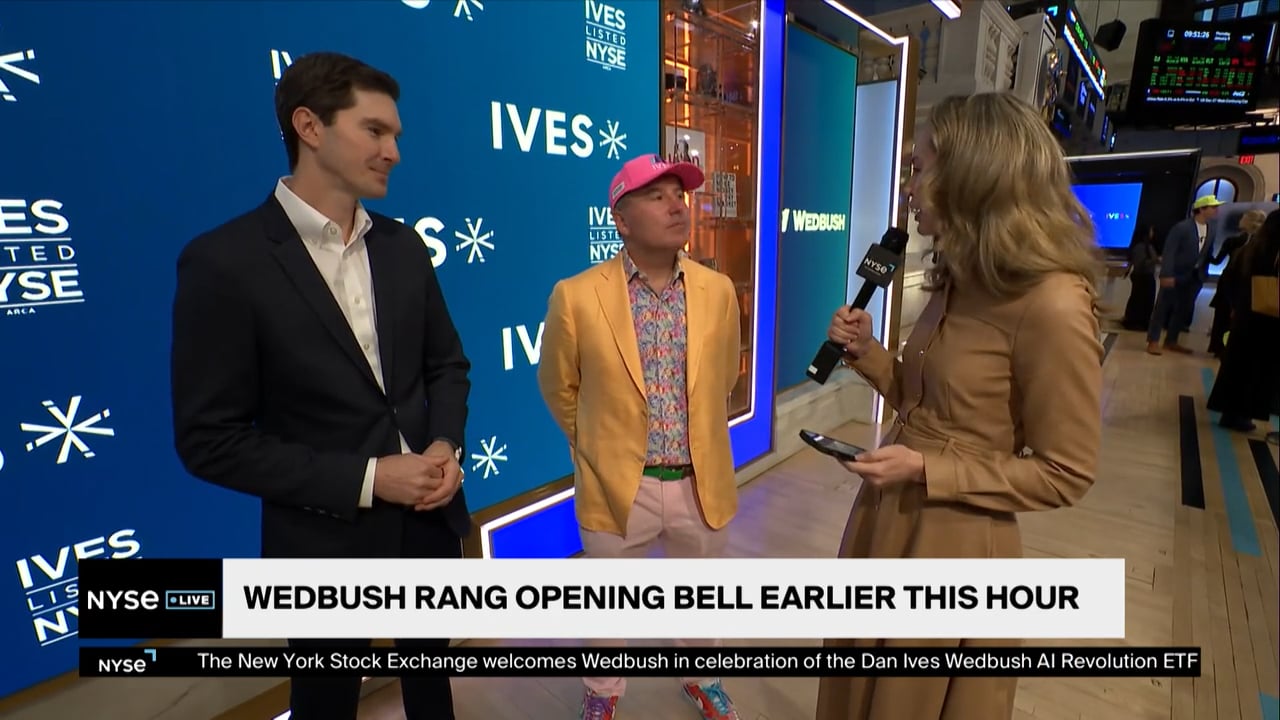 Wedbush AI Revolution ETF (IVES) Up as Much As 41% Since Its June Launch
