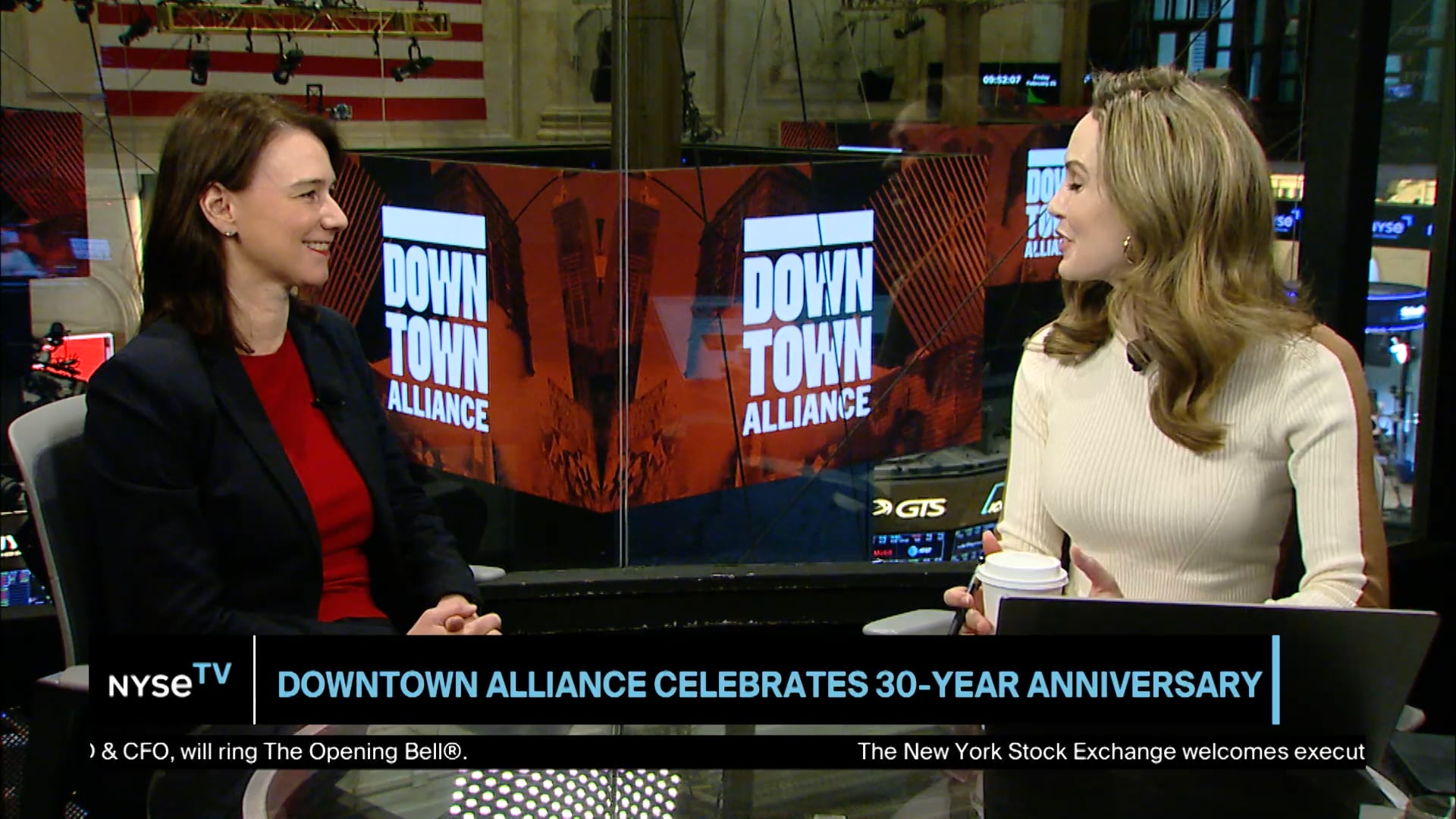 Jessica Lappin, President of Downtown Alliance joins NYSE TV Live