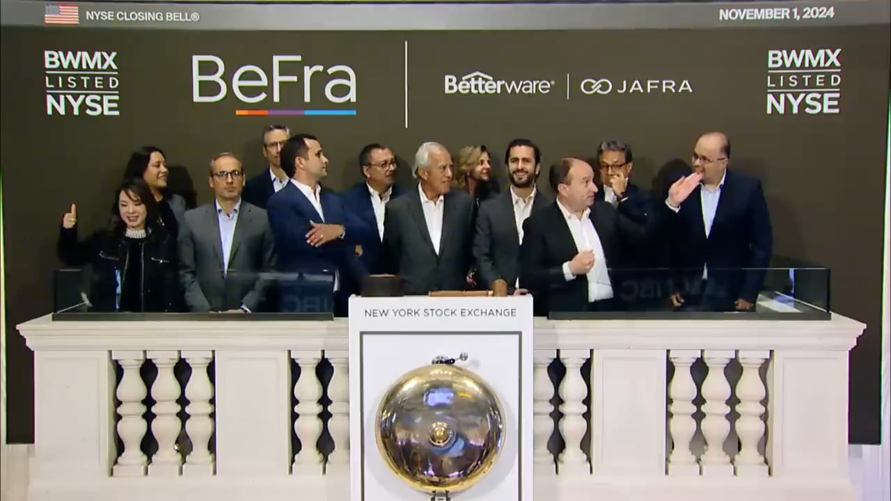 Betterware de México (NYSE_ BWMX) Rings The Closing Bell®