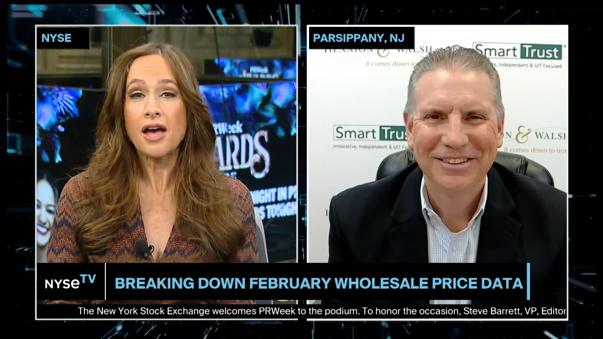 Kevin Mahn, President at Hennion + Walsh Joins NYSE TV Live