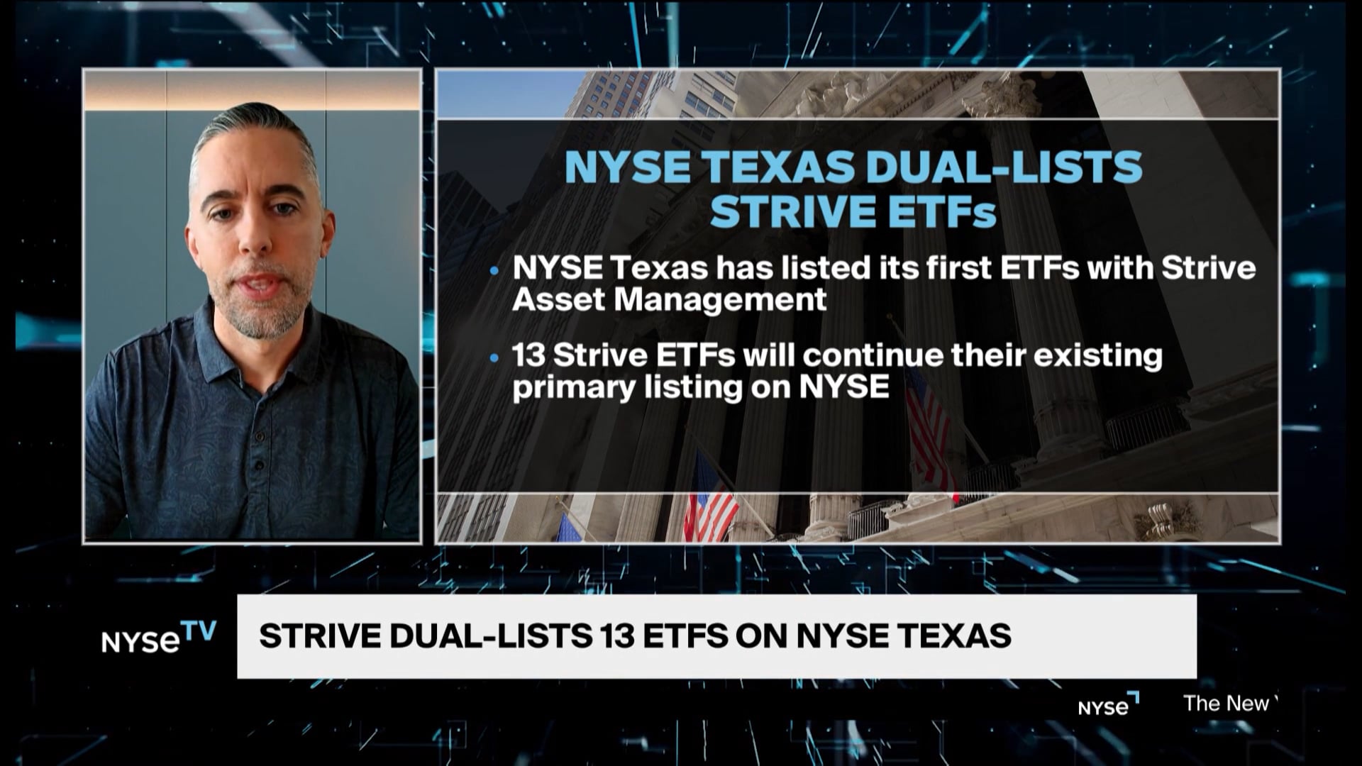 Matt Cole, CEO at Strive Joins Live on NYSE TV
