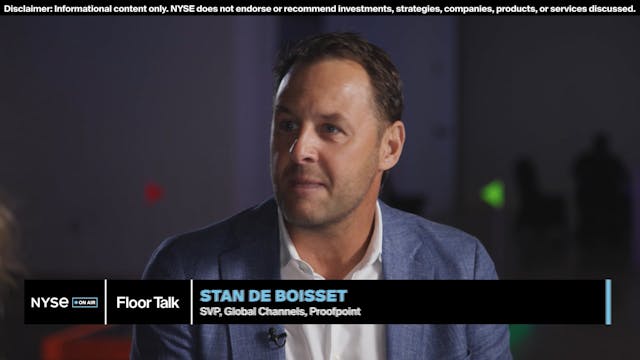 Stan de Boisset, SVP, Global Channels...