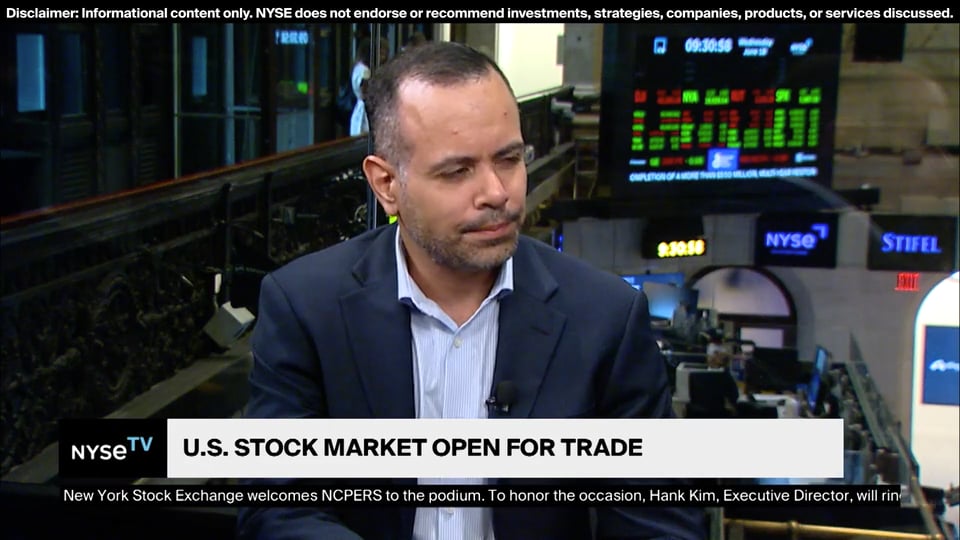 Michael Gayed, Portfolio Manager, The Free Markets ETF Joins NYSE TV Live