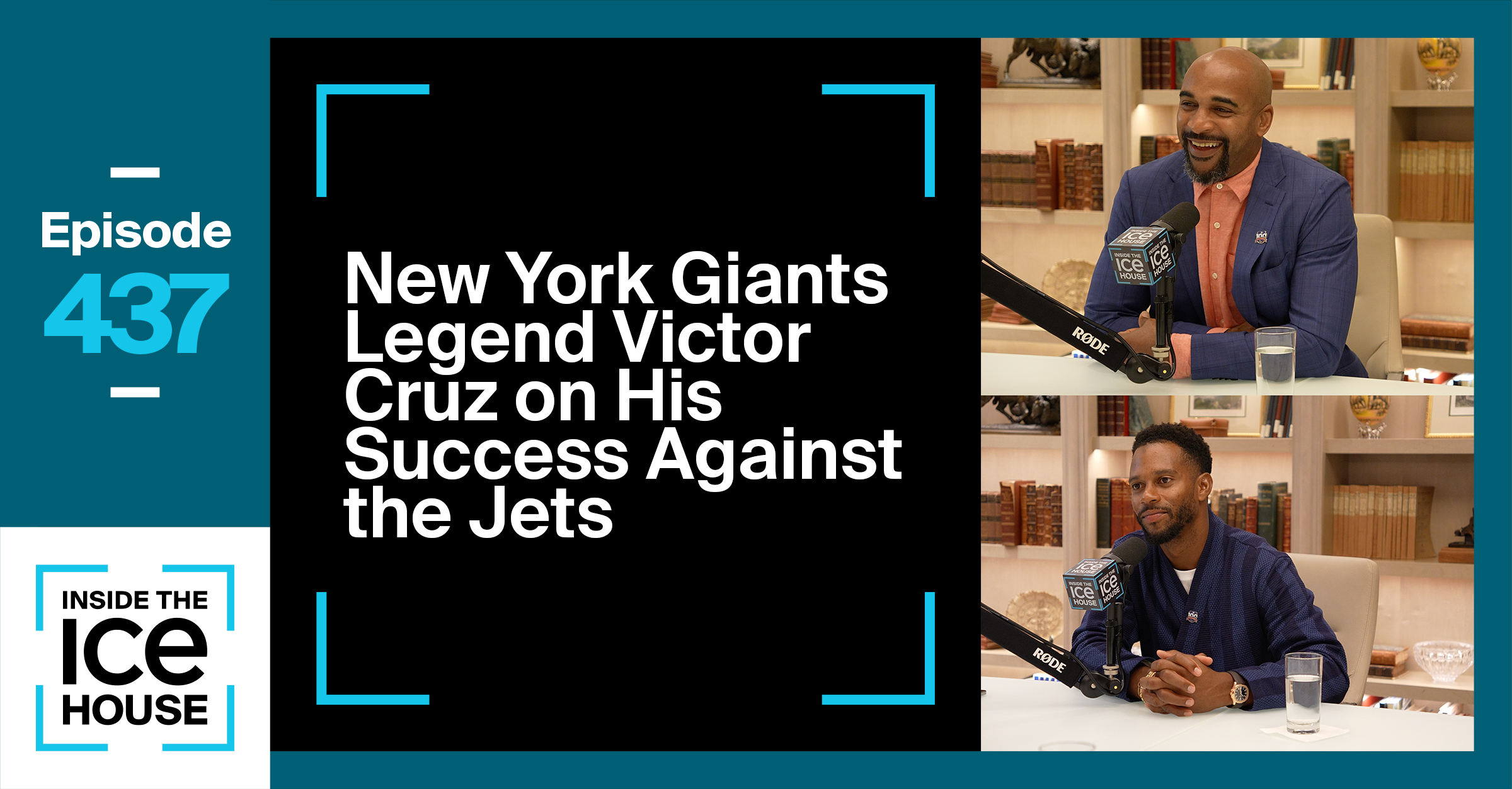 New York Giants Legend Victor Cruz on His Success Against the Jets