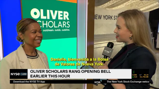 La CEO de Oliver Scholars habla sobre...