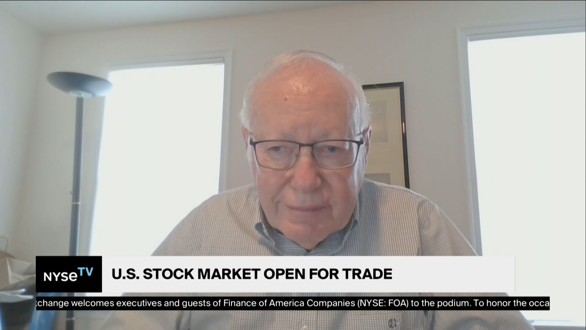 Chuck Lieberman, Advisors Capital Management Joins NYSE TV