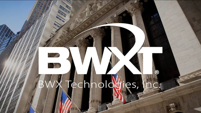 BWX Technologies (NYSE: BWXT) celebra...