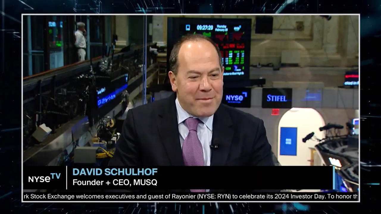 David Schulhof, Founder & CEO of MUSQ on Music Industry ETF - 2024 ...