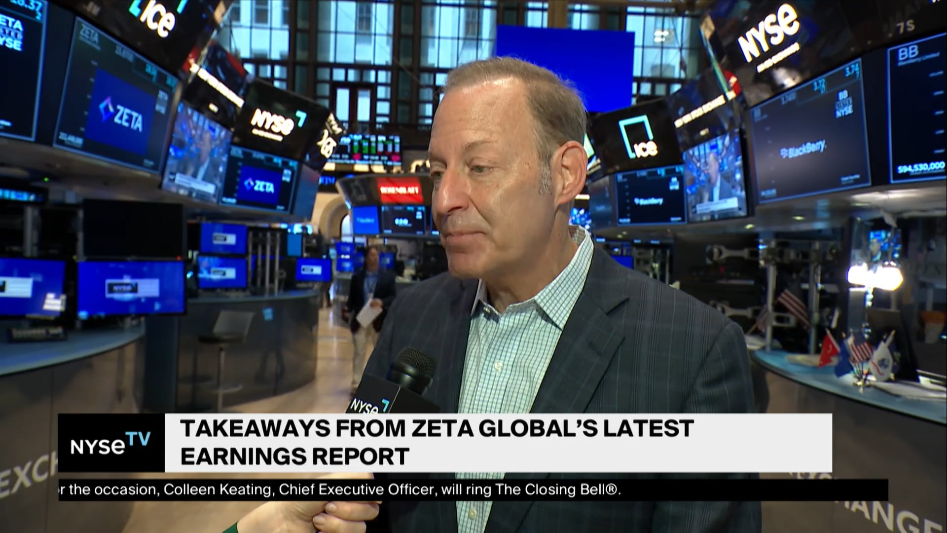 David Steinberg, Co-founder and CEO of Zeta Global Joins Live on NYSE TV