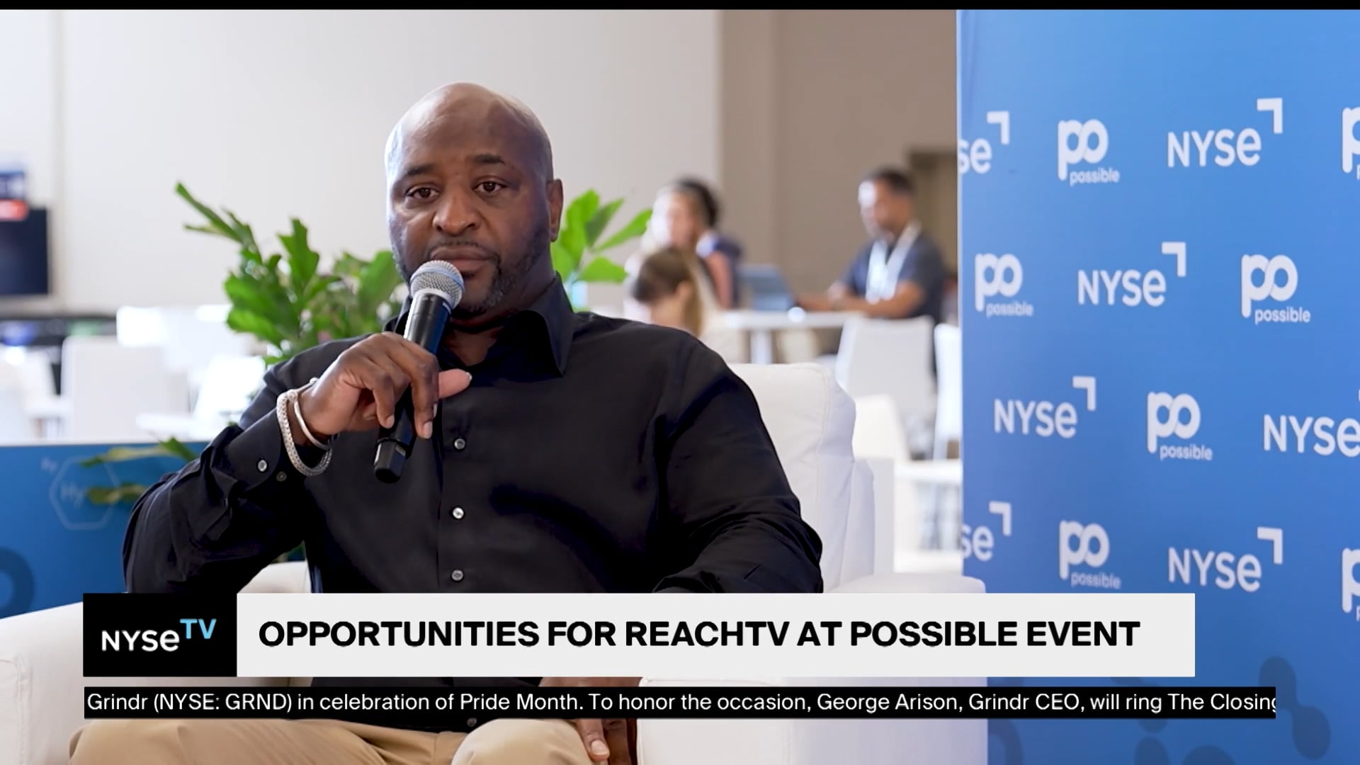 Lynnwood Bibbens, Founder and CEO at ReachTV Joins Live on NYSE TV