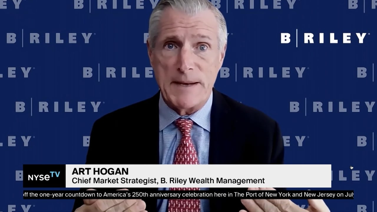 Art Hogan, B. Riley Wealth Management  Joins NYSE TV