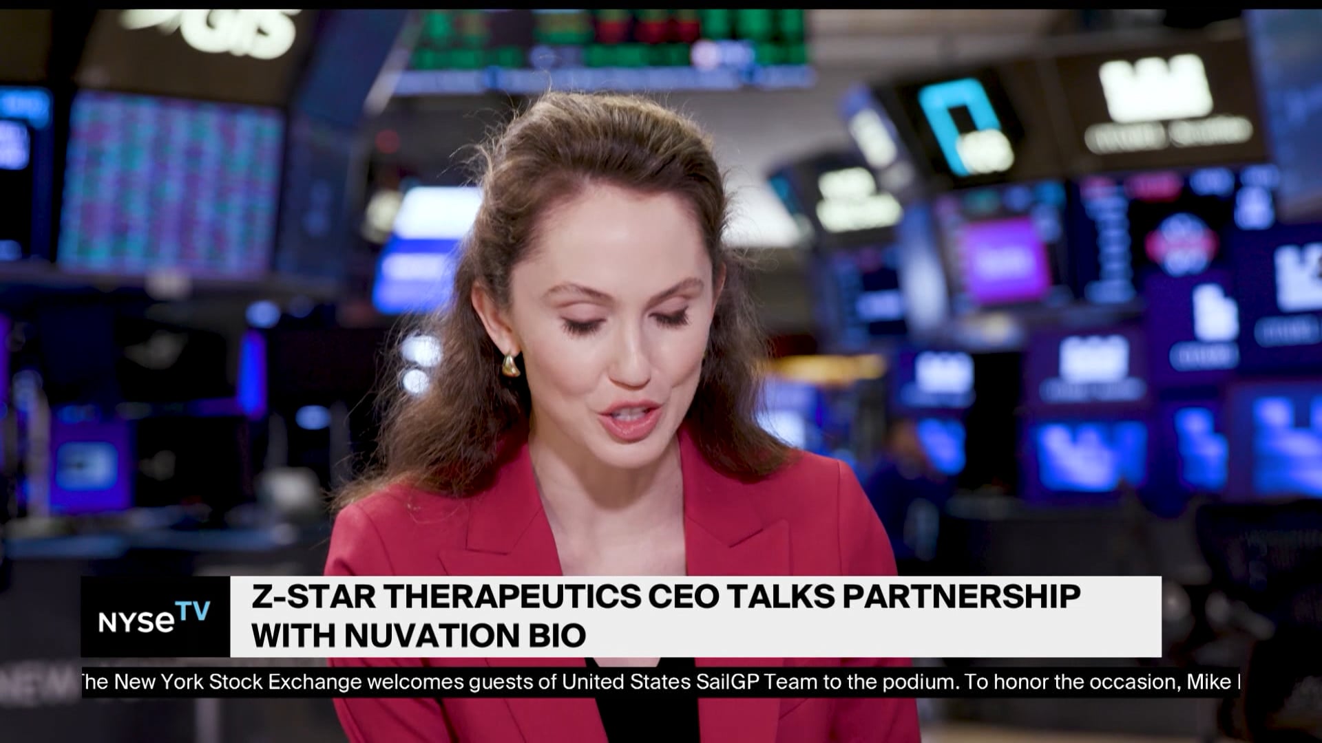 Lihua Zheng CEO at Z-Star Therapeutics Joins Live on NYSE TV