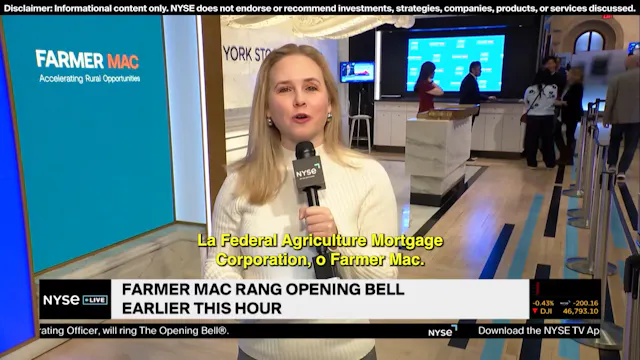 El CEO de Farmer Mac analiza el estad...