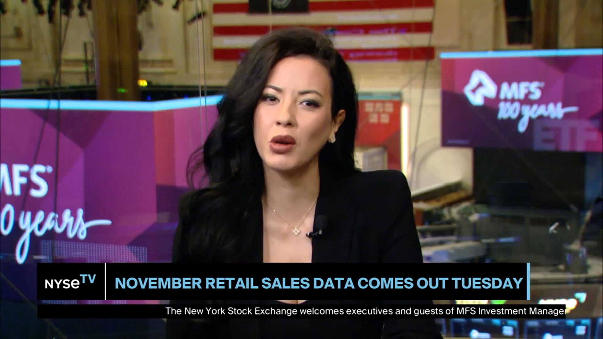 Shelby McFaddin, Investment Analyst at the joins NYSE TV Live