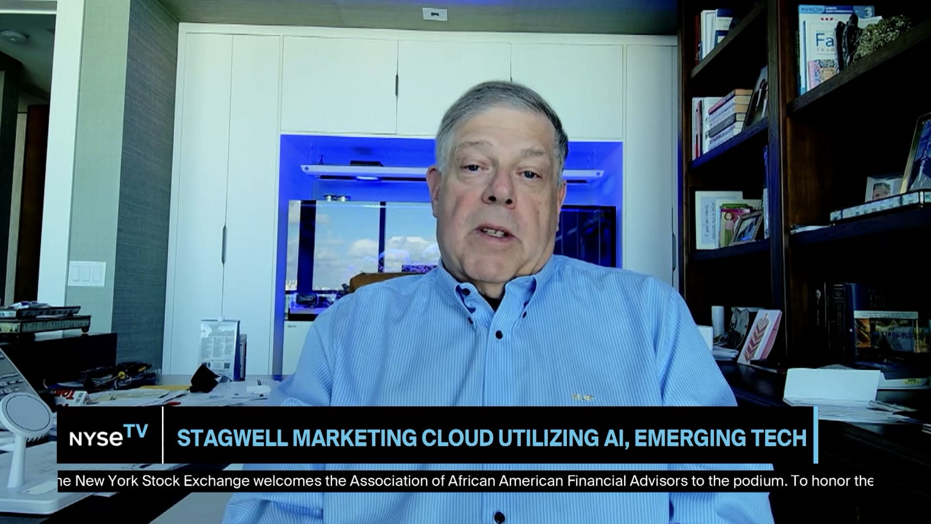 Mark Penn, Chairman + CEO at Stagwell Joins NYSE TV Live