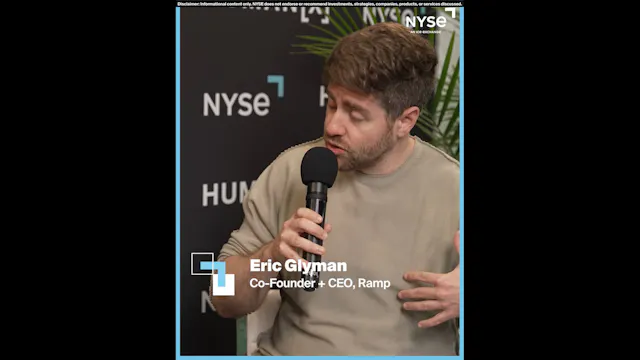 HumanX 2026: Ramp CEO Eric Glyman on ...
