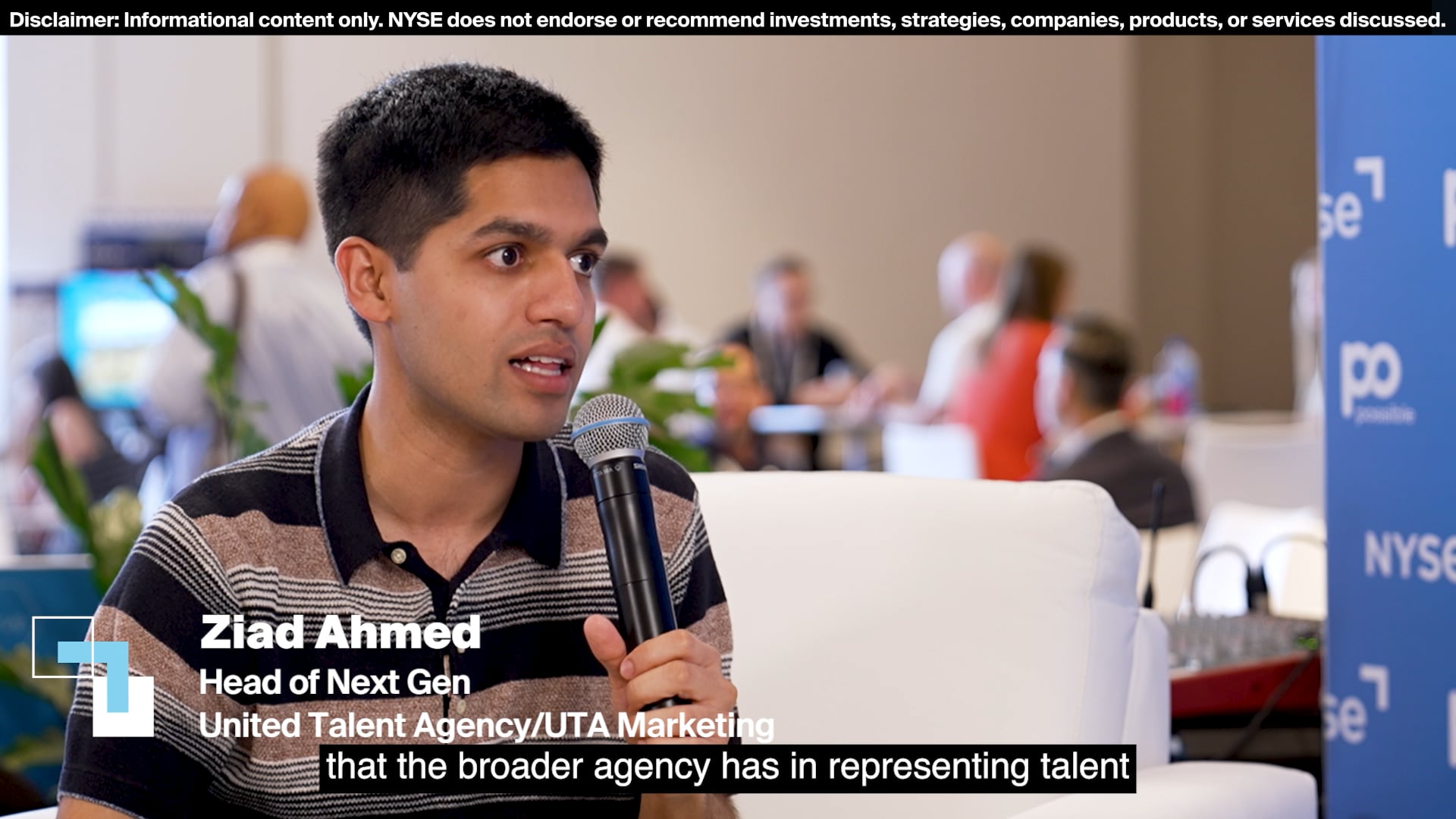 UTA Marketing Head of Next Gen Ziad Ahmed