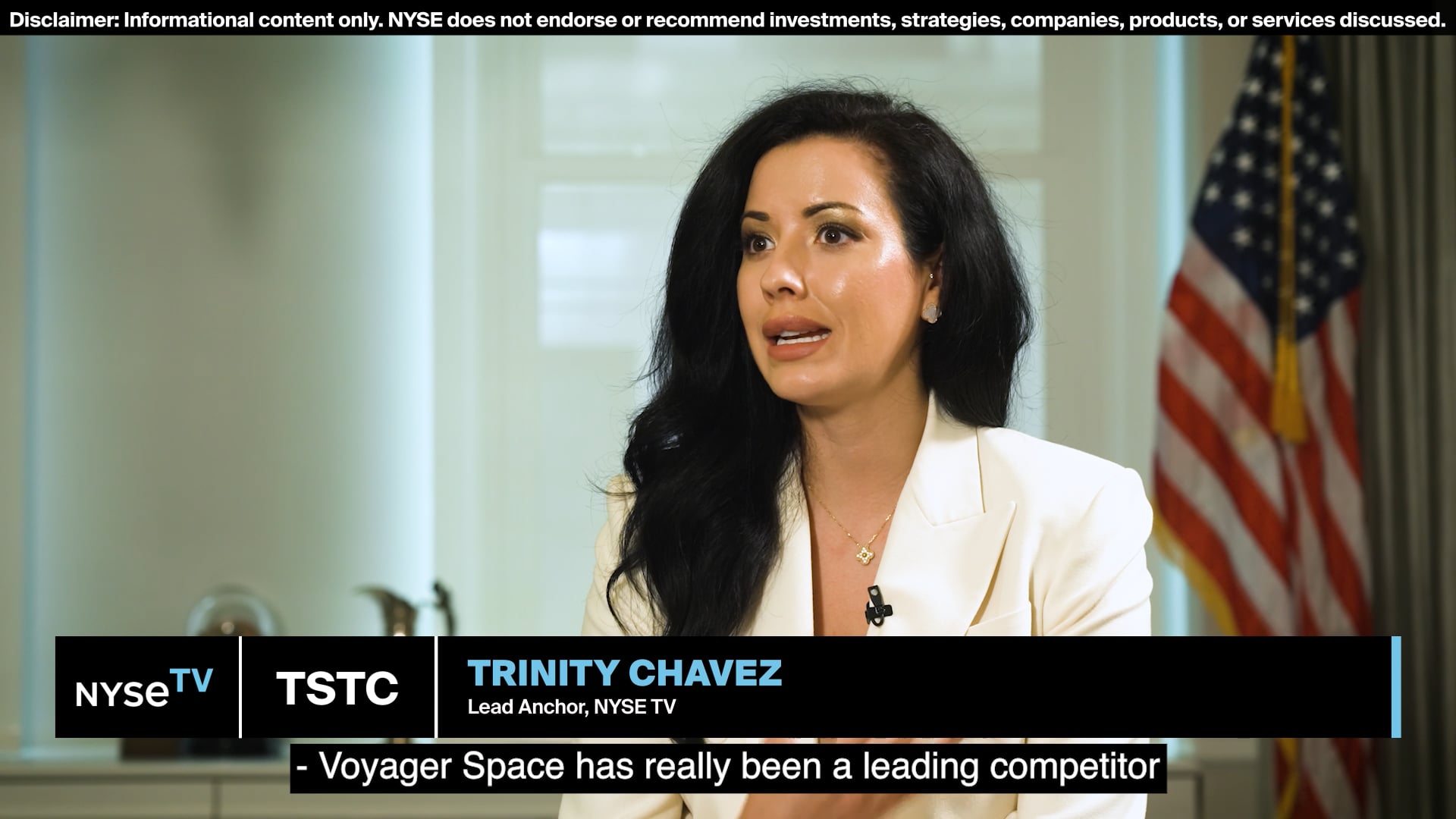 Voyager Space's David Taylor at NYSE Space Summit