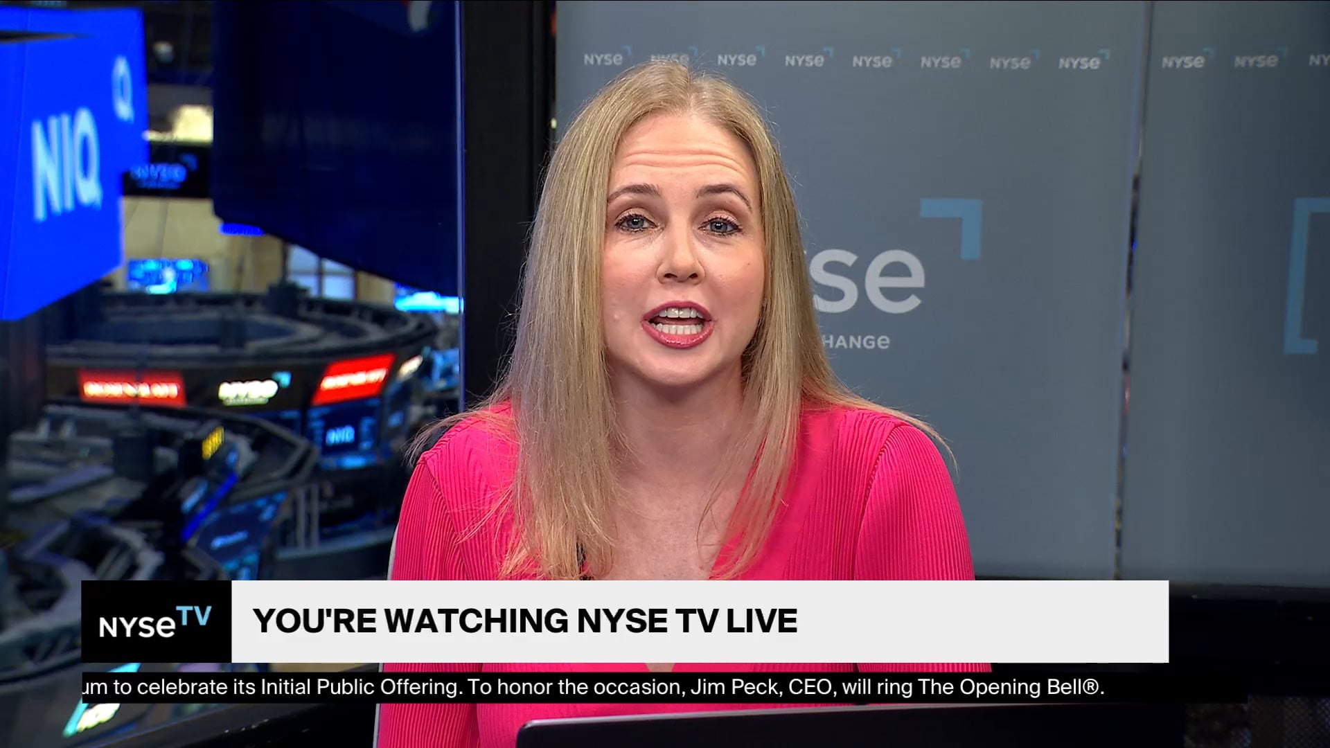 Chris Blunt, CEO at F&G Joins NYSE TV LIve