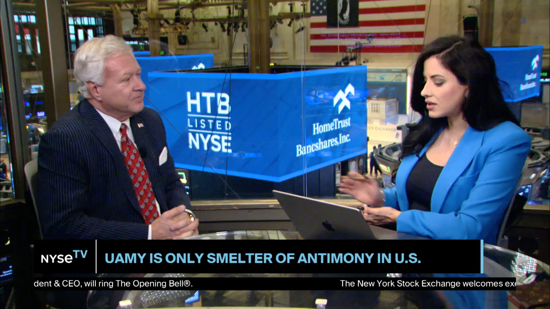Gary Evans, Chairman + CEO at US Antimony Joins NYSE TV Live
