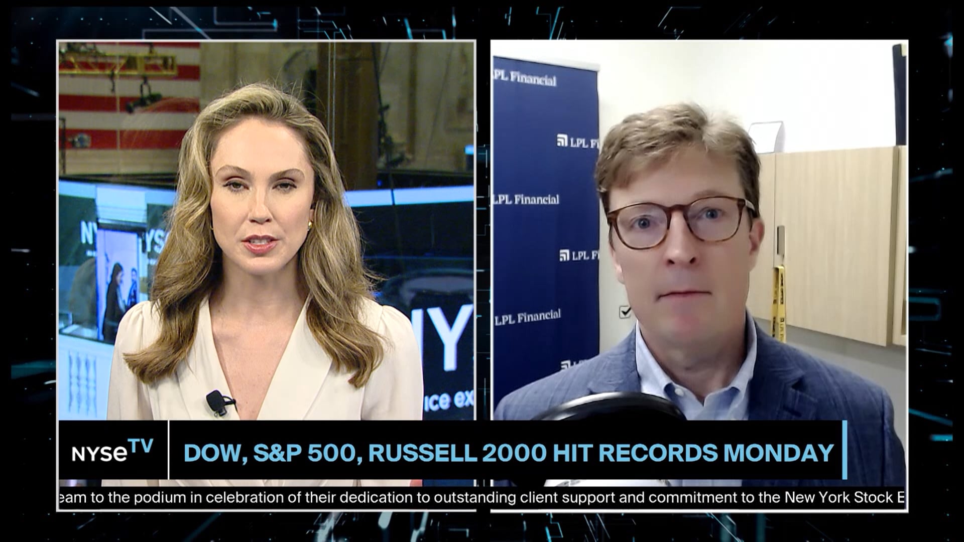 Jeffrey Roach, Chief Economist at LPL Financial joins NYSE TV LIVE