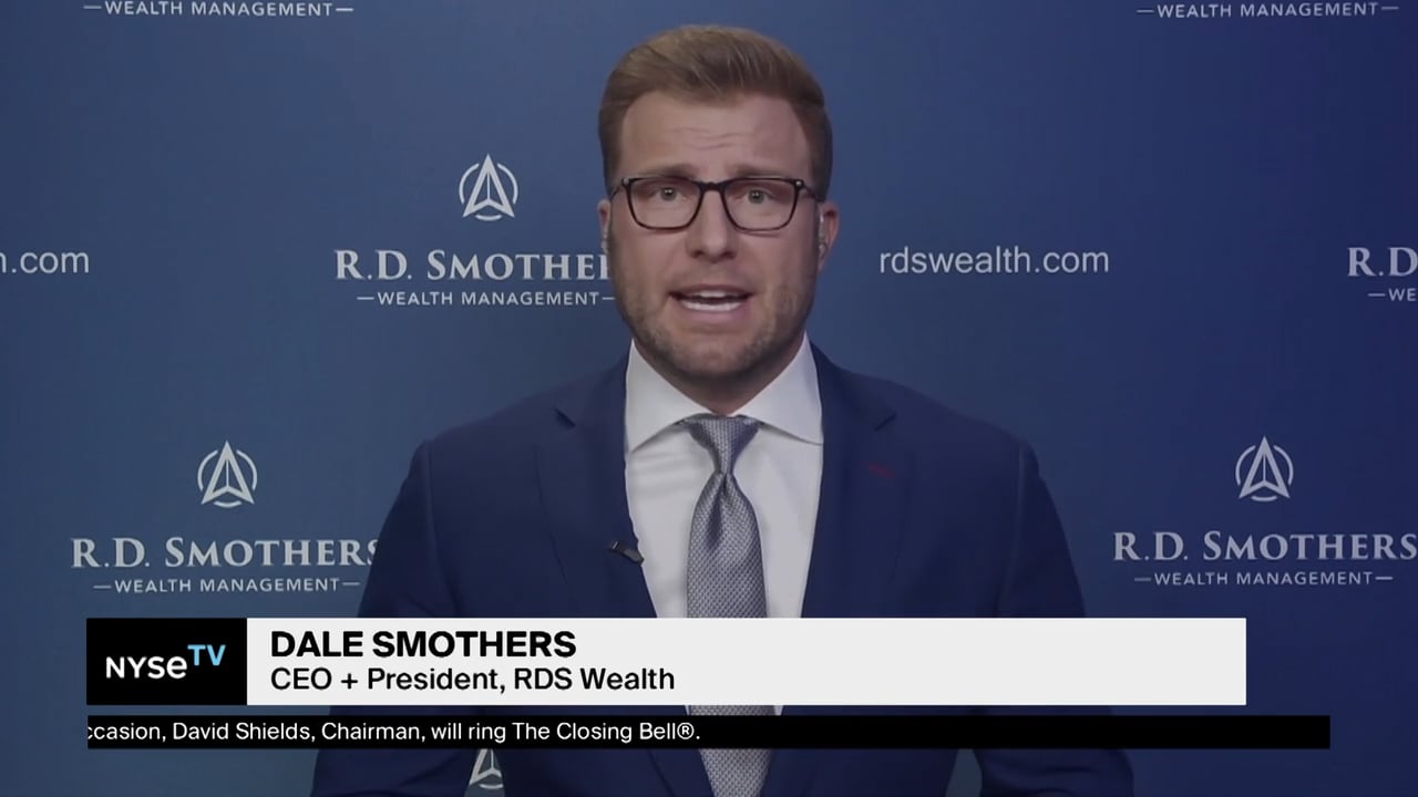 Dale Smothers, CEO + President, RDS Wealth Joins NYSE TV