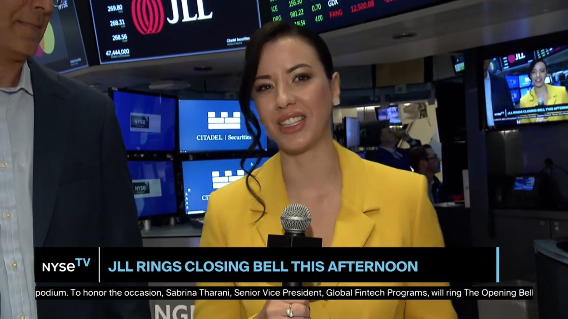 Mihir Shah, CEO at JLL Technologies Joins NYSE TV Live