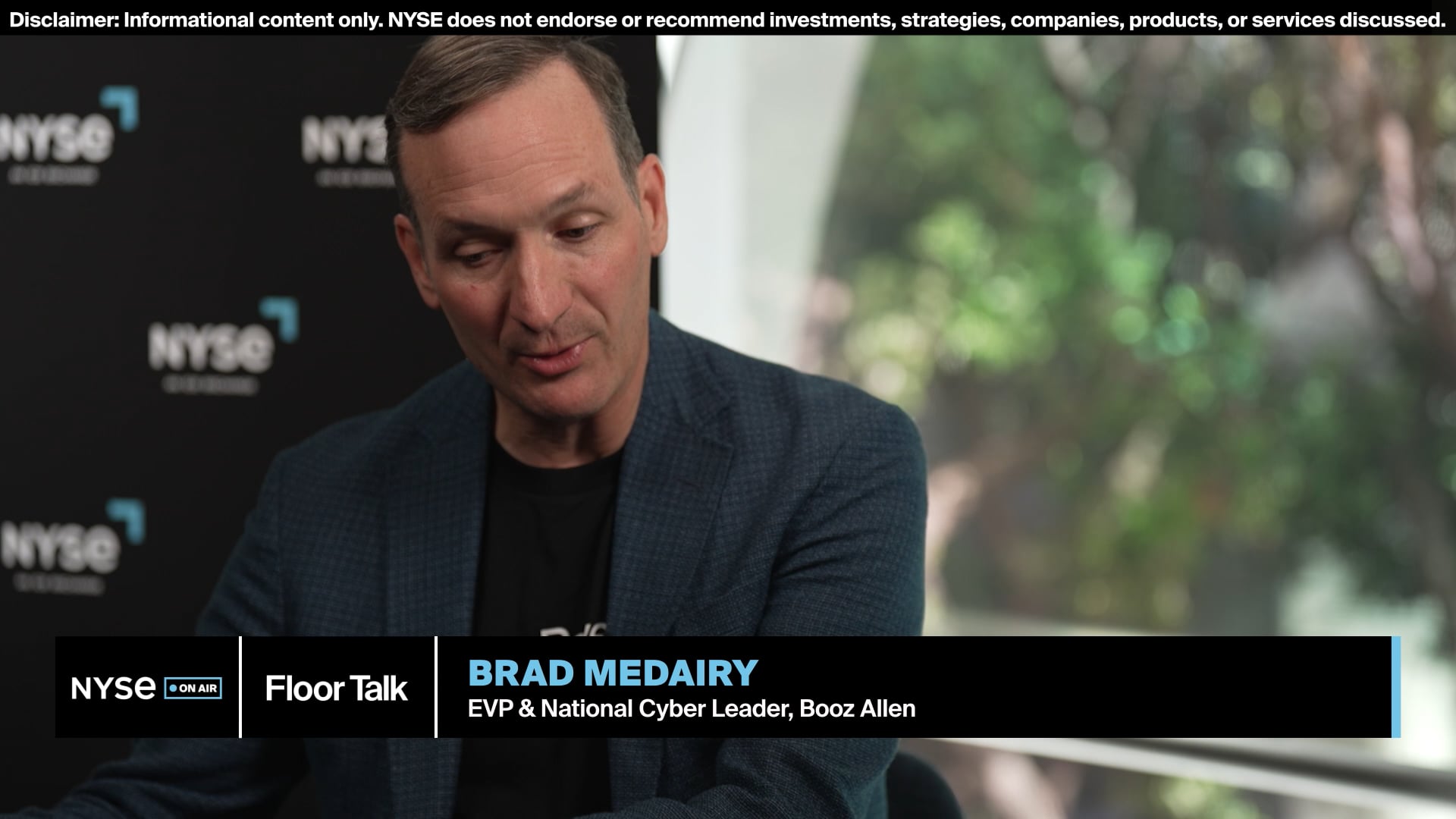 RSAC 2026: Brad Medairy, Booz Allen Hamilton, EVP & National Cyber Leader