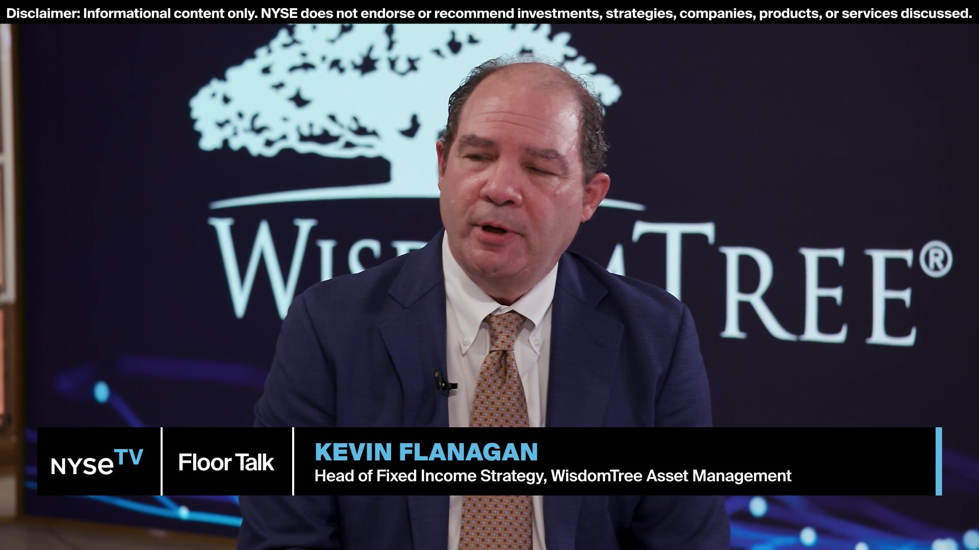 WisdomTree Asset Management Head of Fixed Income Strategy Kevin Flanagan